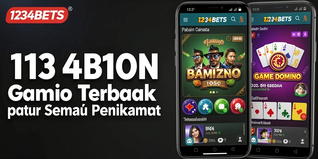 Tampilan menarik gameplay Domino 1234BETS yang seru.