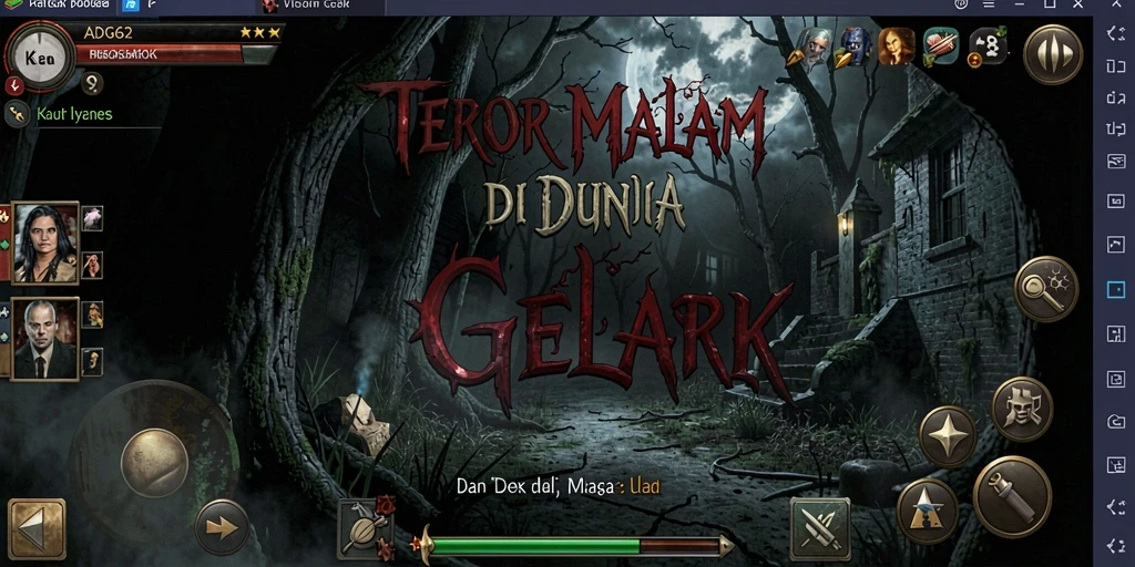 Tampilan gameplay mencekam di ADG62 yang menarik perhatian.