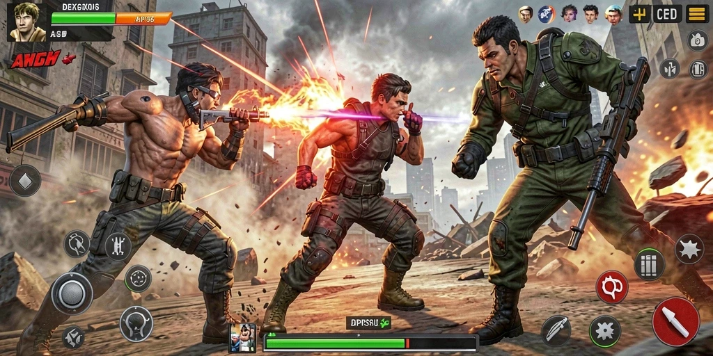 Gameplay seru dan menegangkan dalam API36 dengan berbagai aksi menarik.