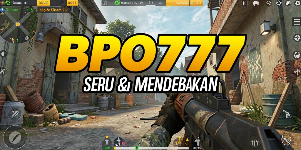 Gameplay BPO777 menampilkan aksi menembak yang mendebarkan dan grafis yang mengesankan.