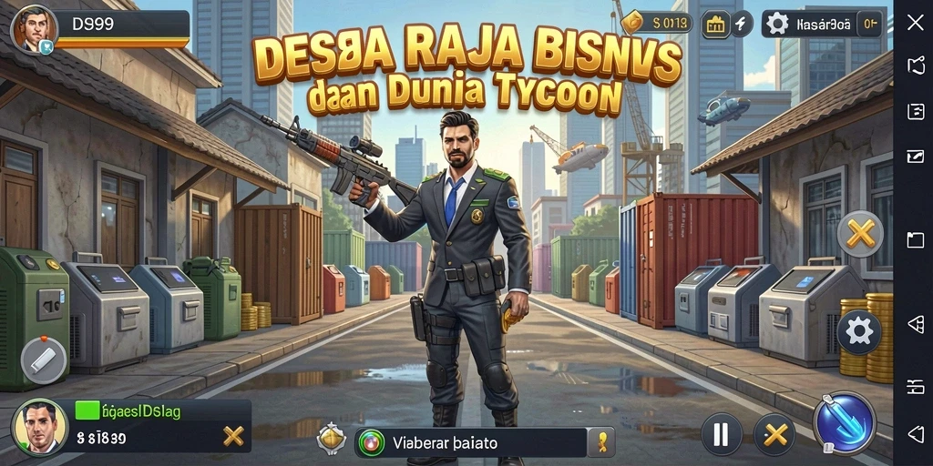 Tangkapan layar dari gameplay DS99 menampilkan pengalaman Tycoon yang mendalam.