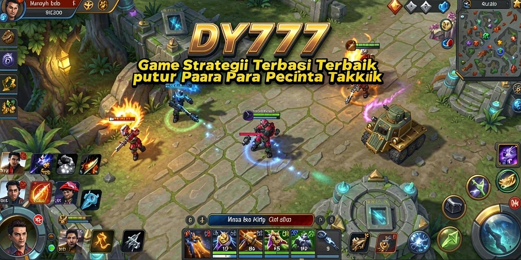 Screenshot gameplay DY777 menampilkan strategi mendalam dan pertempuran seru.