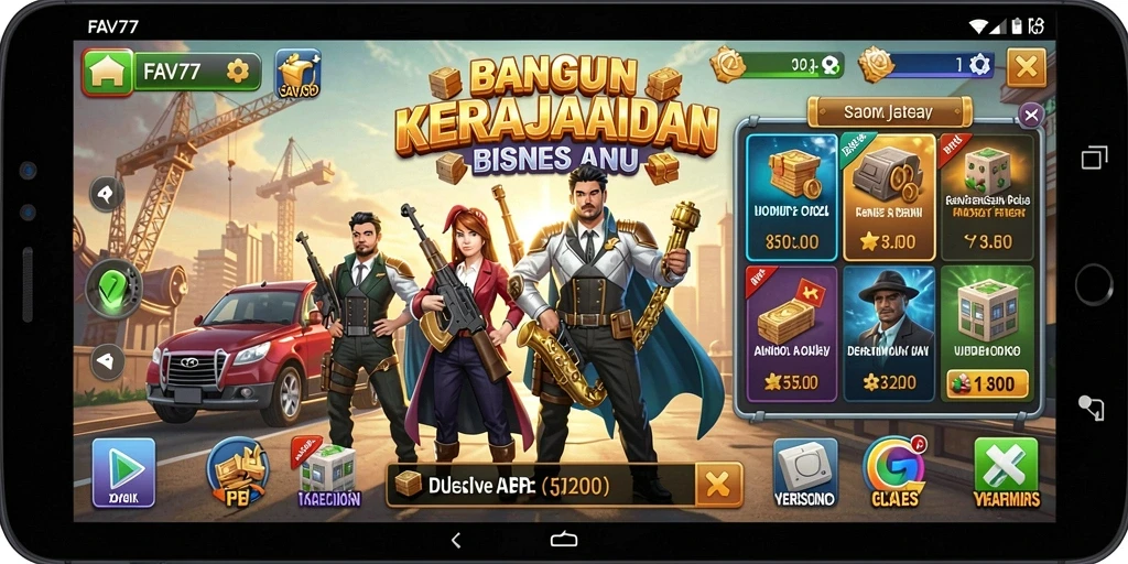 Tampilan gameplay FAV77 yang menarik dan interaktif.