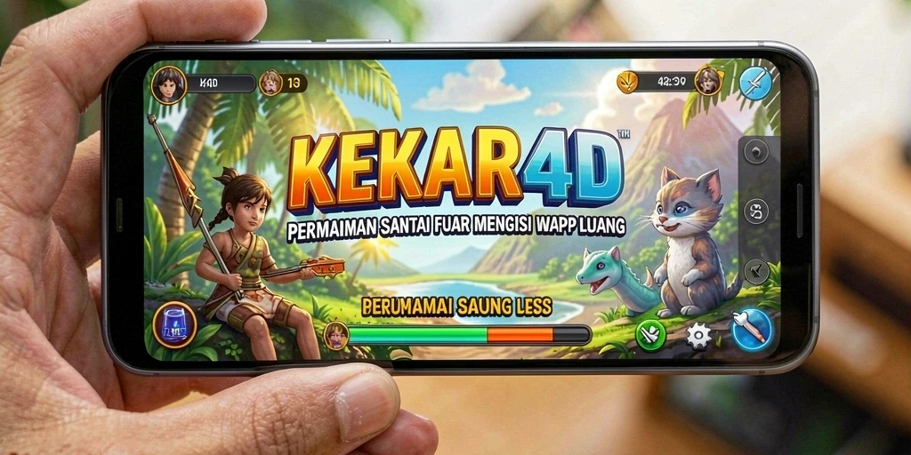 Screenshot utama KEKAR4D menampilkan gameplay yang ceria dan menarik.