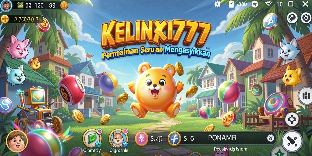 Screenshot KELINCI777 menampilkan aksi seru dalam permainan arcade.