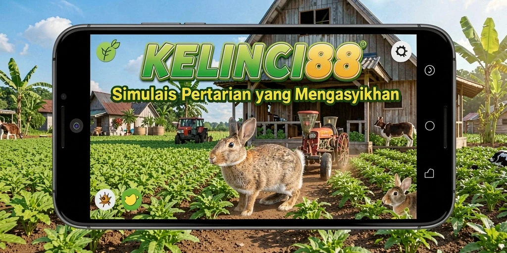 Tampilan menarik dalam gameplay KELINCI88 yang menggambarkan pertanian.