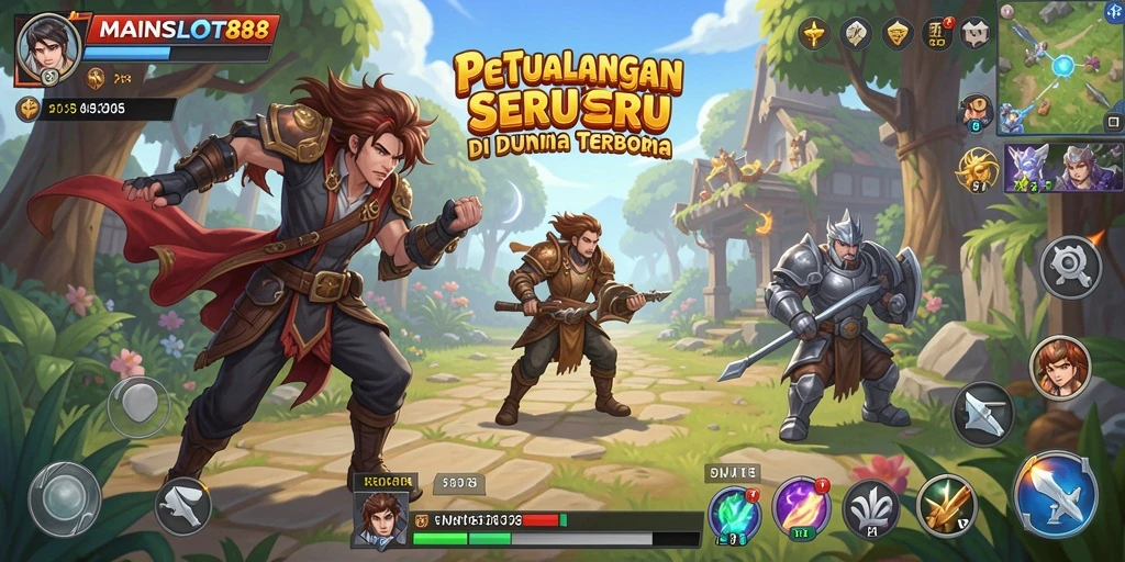 Tampilan gameplay seru dalam dunia terbuka di MAINSLOT88.