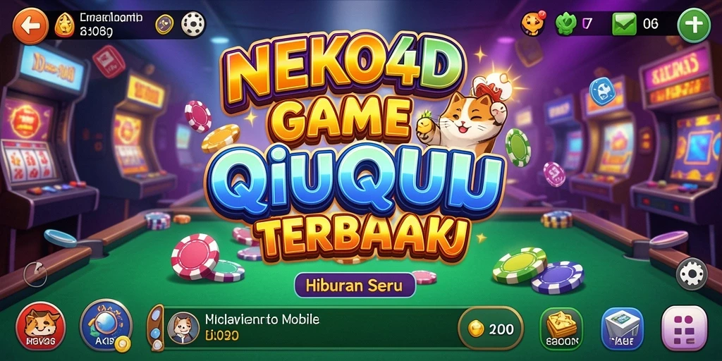 Tampilan gameplay QiuQiu yang menarik dan interaktif di NEKO4D.