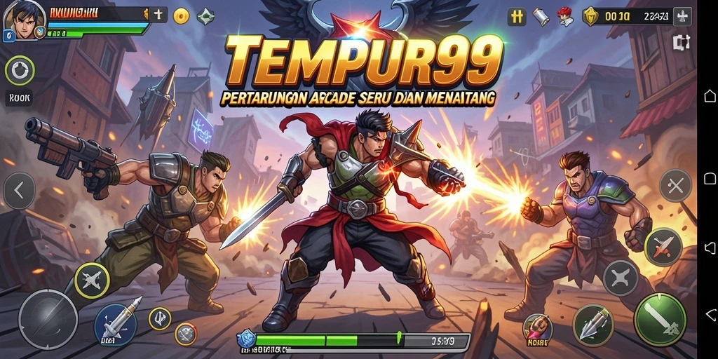 Gameplay seru TEMPUR99 dengan grafis menawan.
